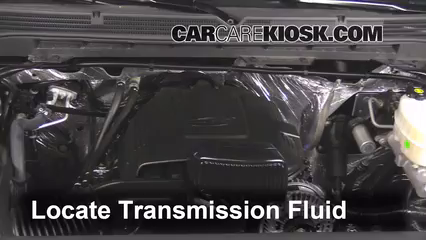 2015 GMC Sierra 2500 HD 6.0L V8 FlexFuel Extended Cab Pickup Transmission Fluid Check Fluid Level